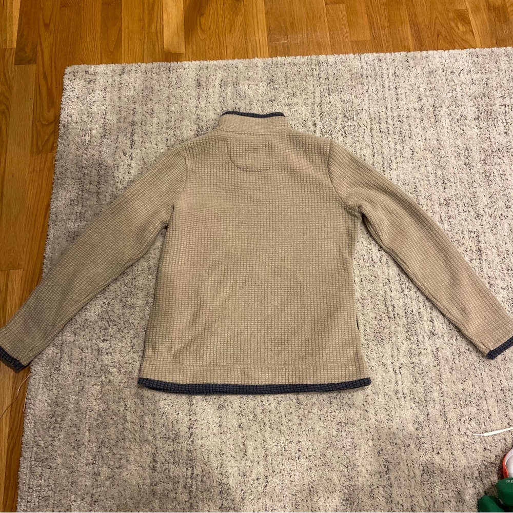 Irish 3/4 zip fleece lined sweater - Picture 5 of 5